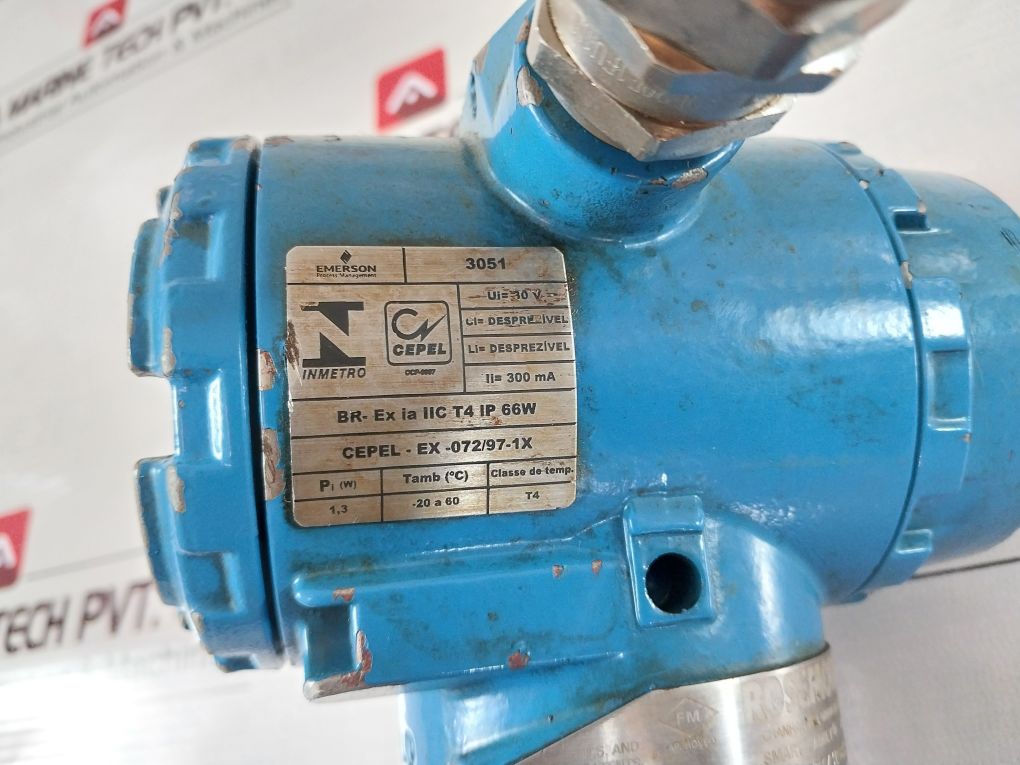Rosemount 3051Cd5A22A1Jm6B4I1L4P9Q4Q8 Pressure Transmitter 03031-0059-0002 Rev.Ab