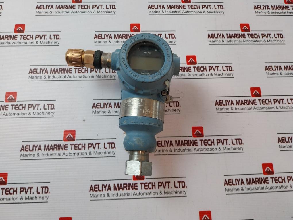 Rosemount 3051 Tg5A2B21Bb4E8M5P1Q4Q8S5 Pressure Transmitter 03031-0332-0003