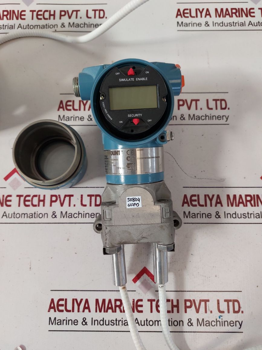 Rosemount 3051Cd3F22A1As2M5B4Iaq4 Pressure Transmitter With 316L/3Mil Sensor