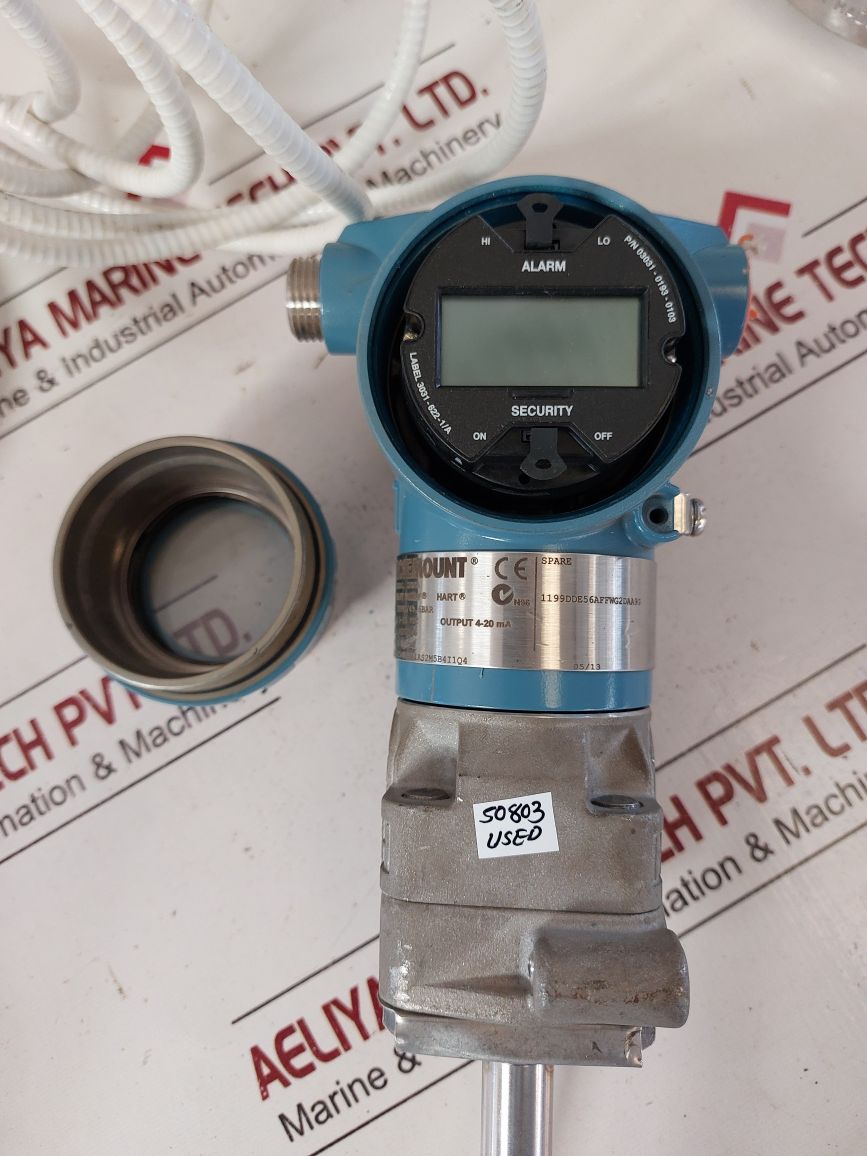Rosemount 3051Cd4A22A1As2M5B4I1Q4 Pressure Transmitter With Sensor