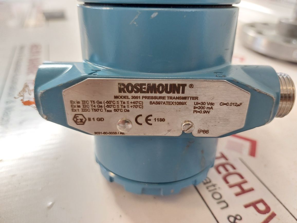 Rosemount 3051Cd4A22A1As2M5B4I1Q4 Pressure Transmitter With Sensor