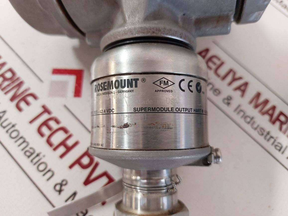 Rosemount 3051S1Tg5A2A11F1Kb4Iam5Q4Q8 Pressure Transmitter 17.5Ma