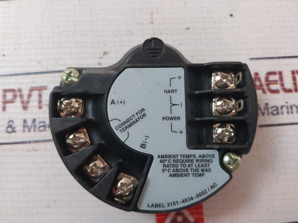 Rosemount 3151-4034-0052/Ac Terminator Resistor