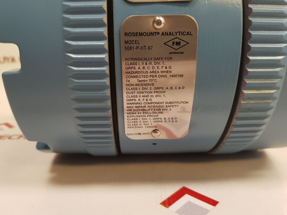 Rosemount Analytical 5081-p-ht-67 Conductivity Transmitter