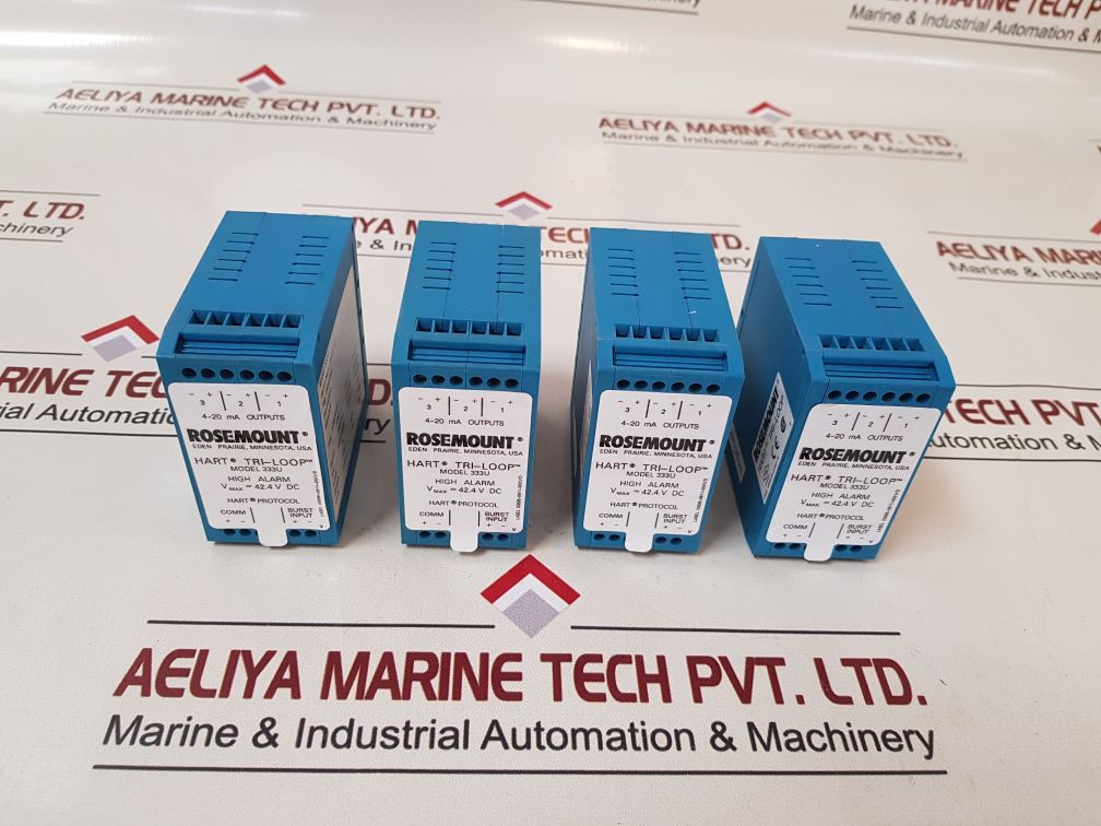 Rosemount Hart Triloop 333U Analog Signal Converter Aeliya Marine Tech®