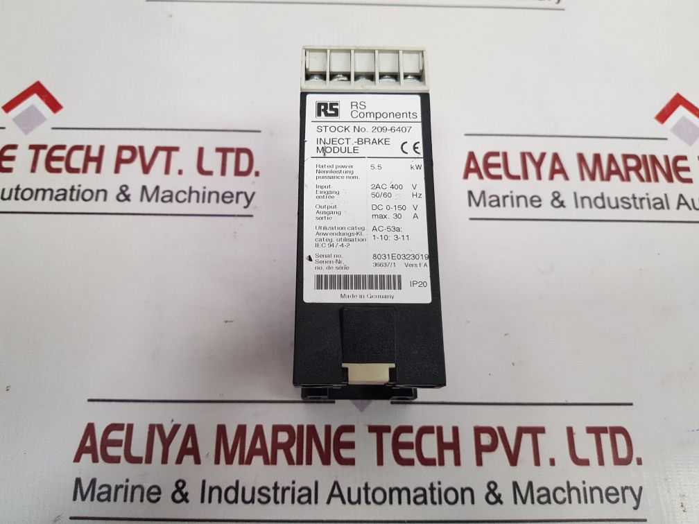 Rs 209-6407 Injection Brake Module