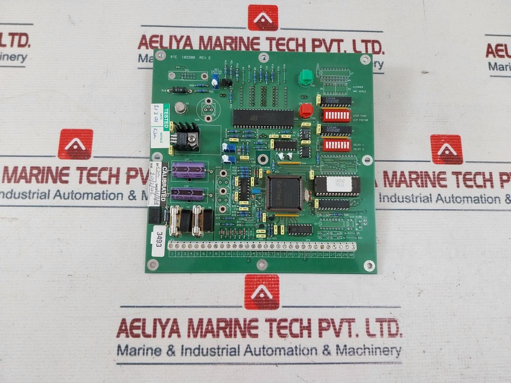 Rte 102200 Main Printed Circuit Board Rev 2