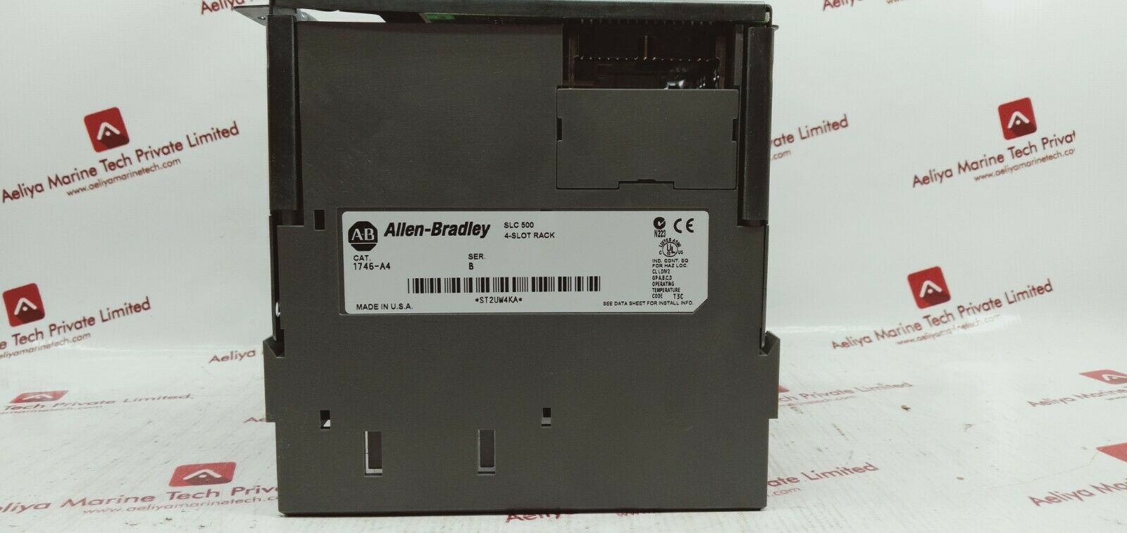 Allen bradley 1746-a4 slc 500 4-slot rack