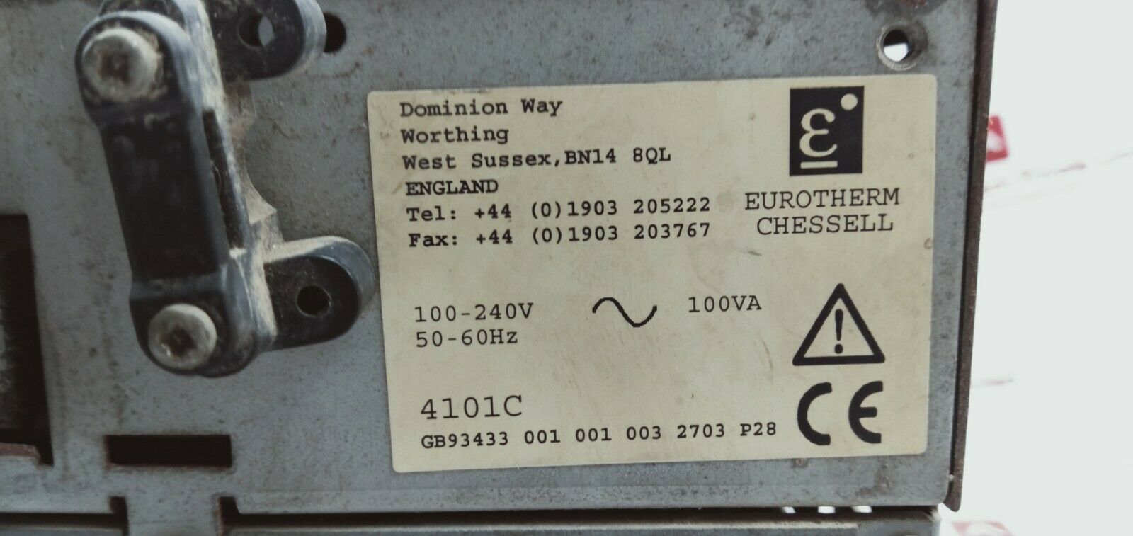 Eurotherm 4101c chart recorder