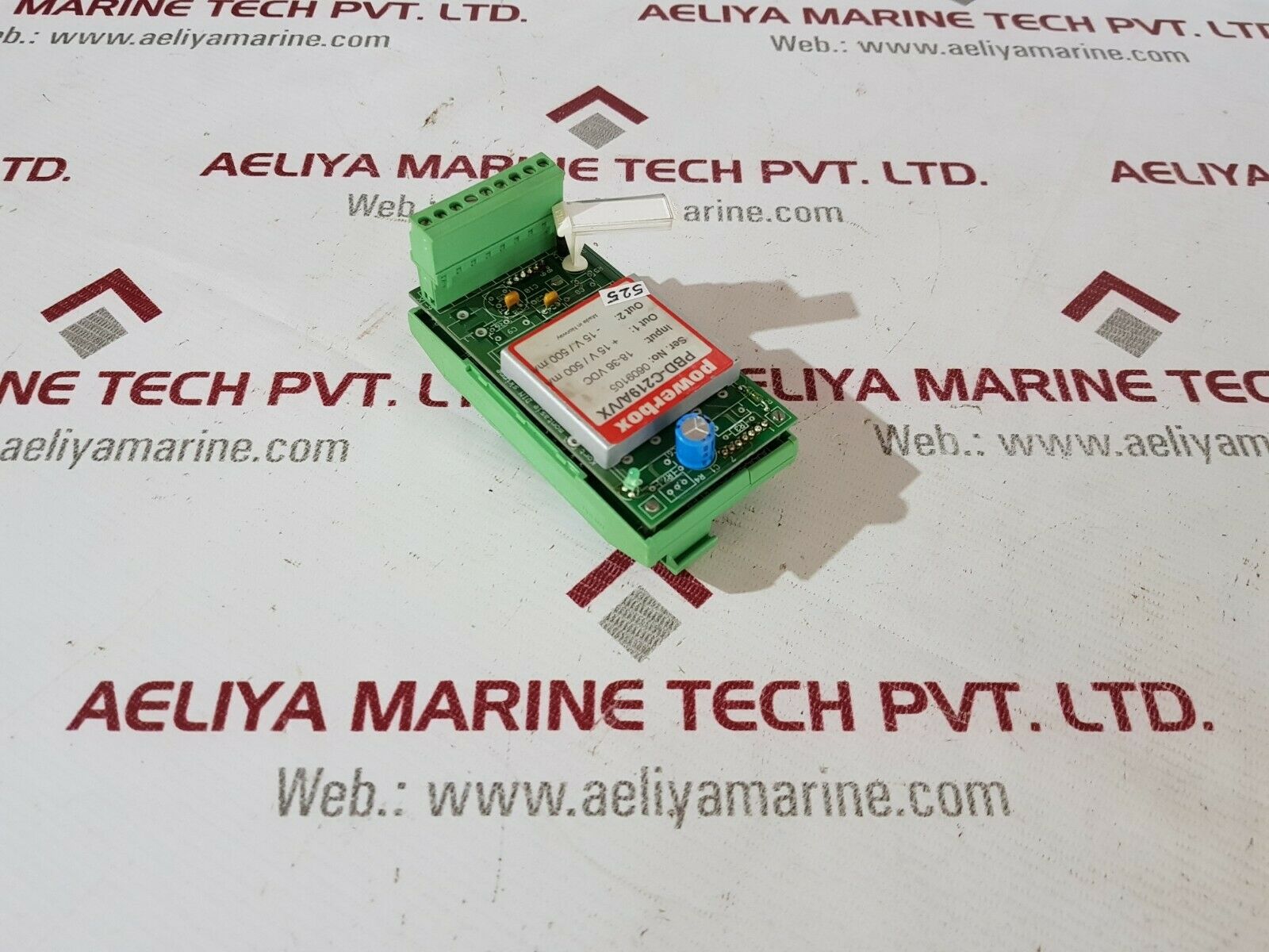 Powerbox pbd-c219a/vx Styrekort for DIN Skinne
