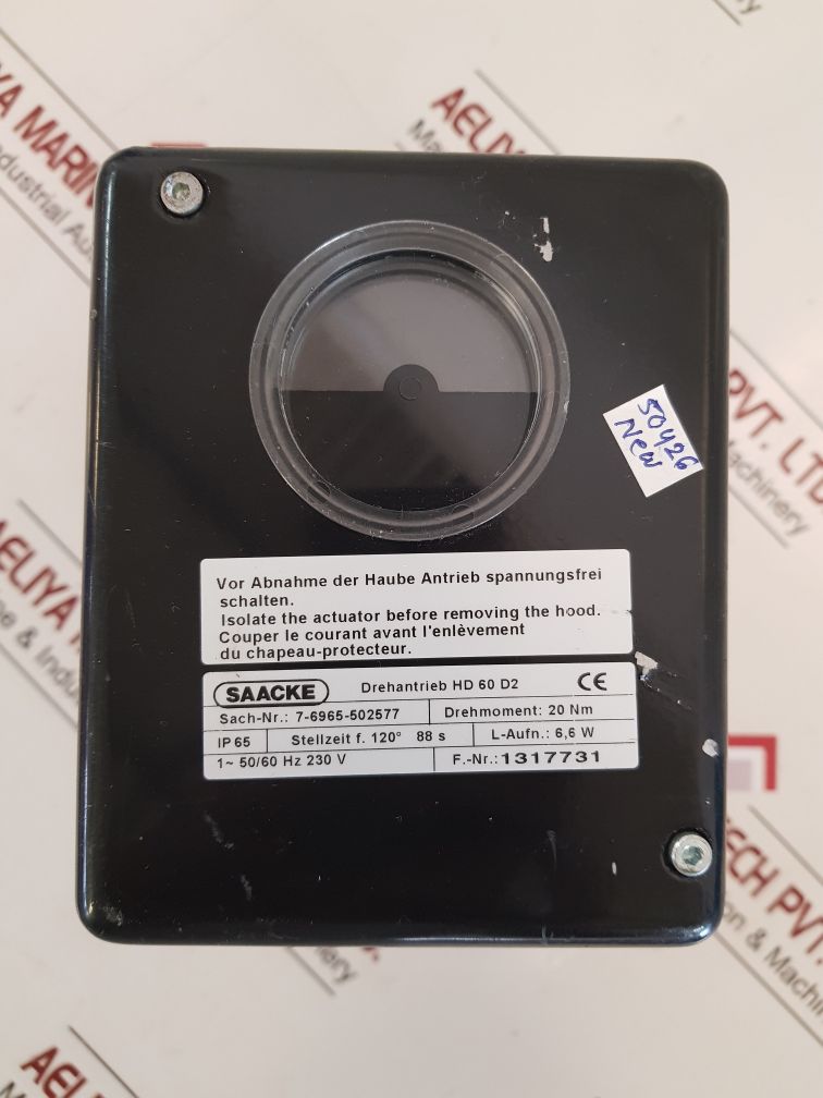 Saacke Hd 60 D2 Servomotor Ip65