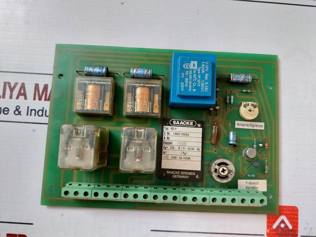 Saacke Rse-p Circuit Board 230V