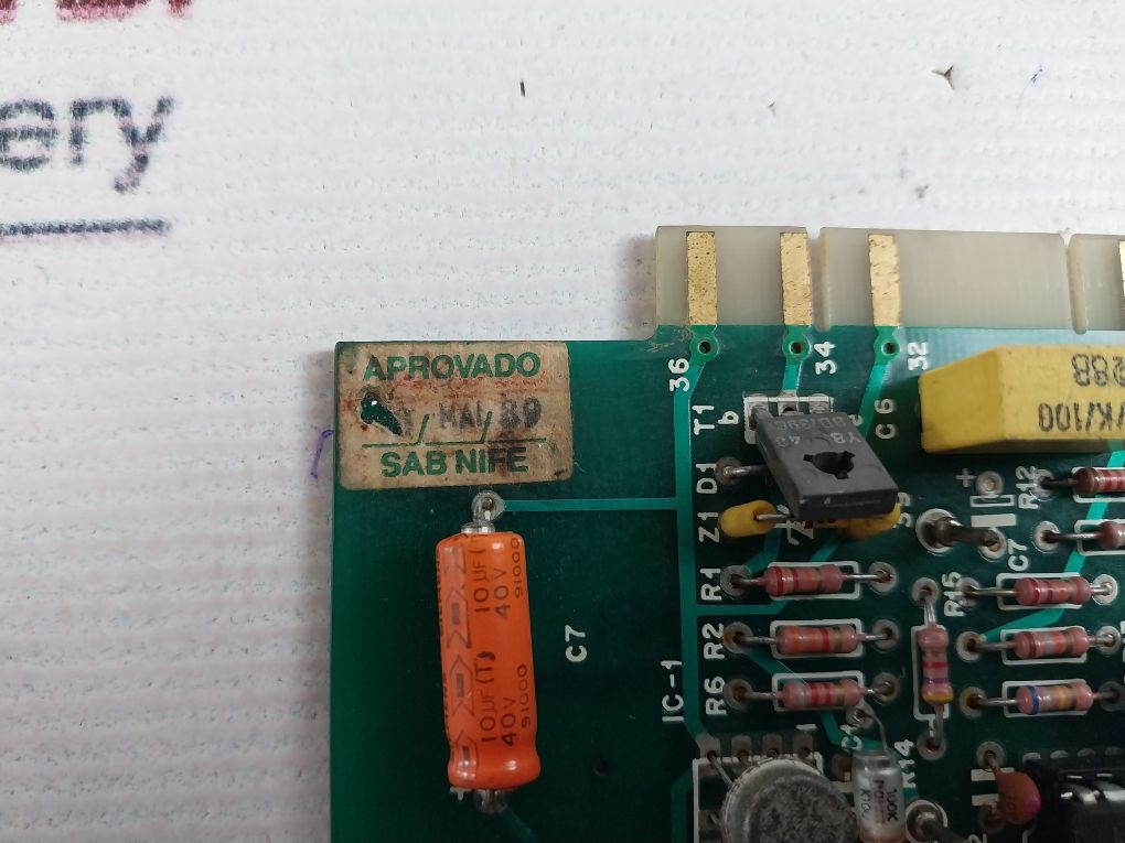 Sab Nife 4236 Printed Circuit Board B257