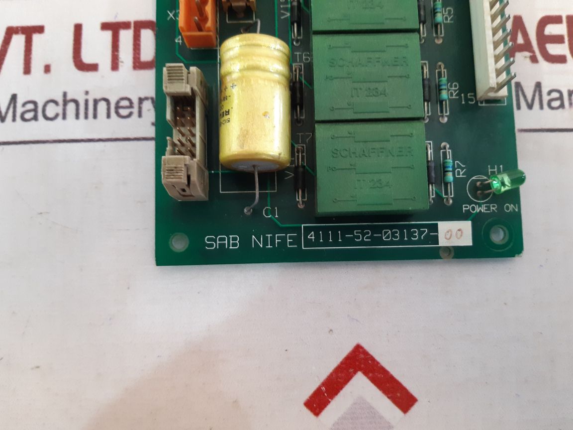 Sab nife 53-34115-00 isodriver card 4111-52-03137-00