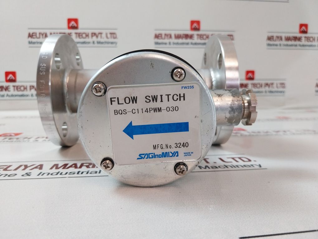 Saginomiya Bqs-c114Pwm-030 Flow Switch Sus F316