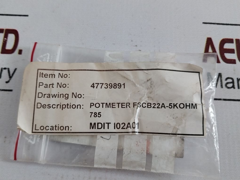 Sakae Fscb22A Potentiometer