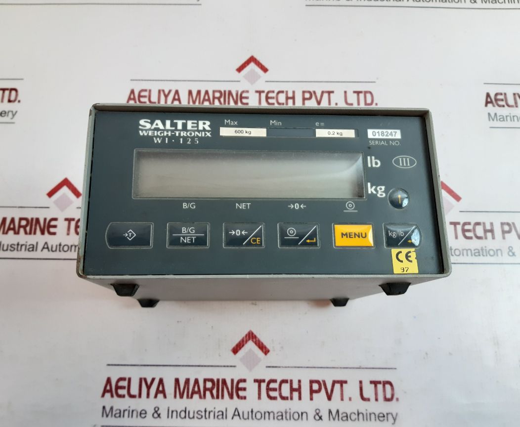 Salter Weigh-tronix Wi-125 Digital Scale Indicator