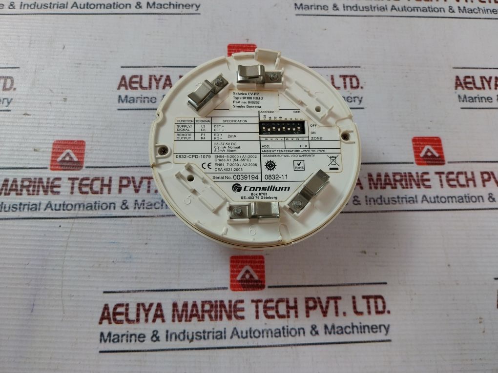 Salwico Ia100 Rdj-2 Smoke Detector 040202