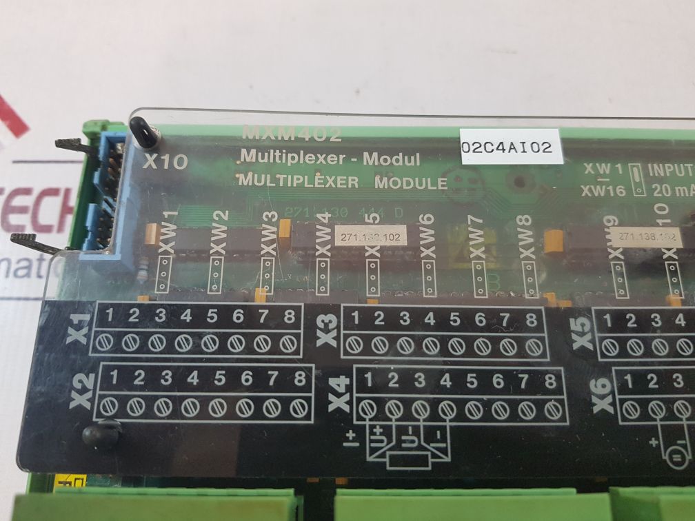 Lyngsoe Marine Mxm 402 Multiplexer Module 271.130 442/F