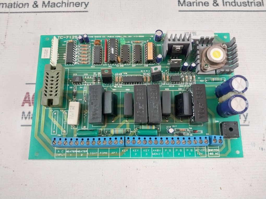 Samyang Tc-7125C Pcb Card