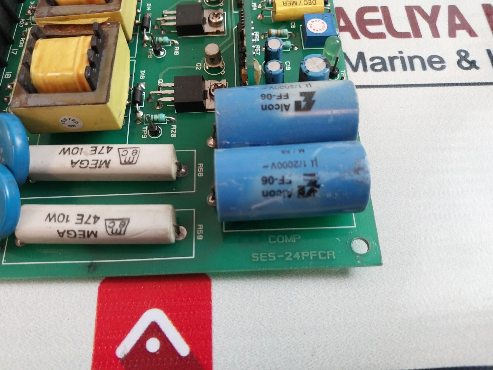 Sanelec Ses-24Pfcr Excitation Control Panel Circuit Board