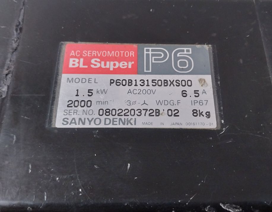 Sanyo Denki P60B13150Bxs00 Ac Servomotor