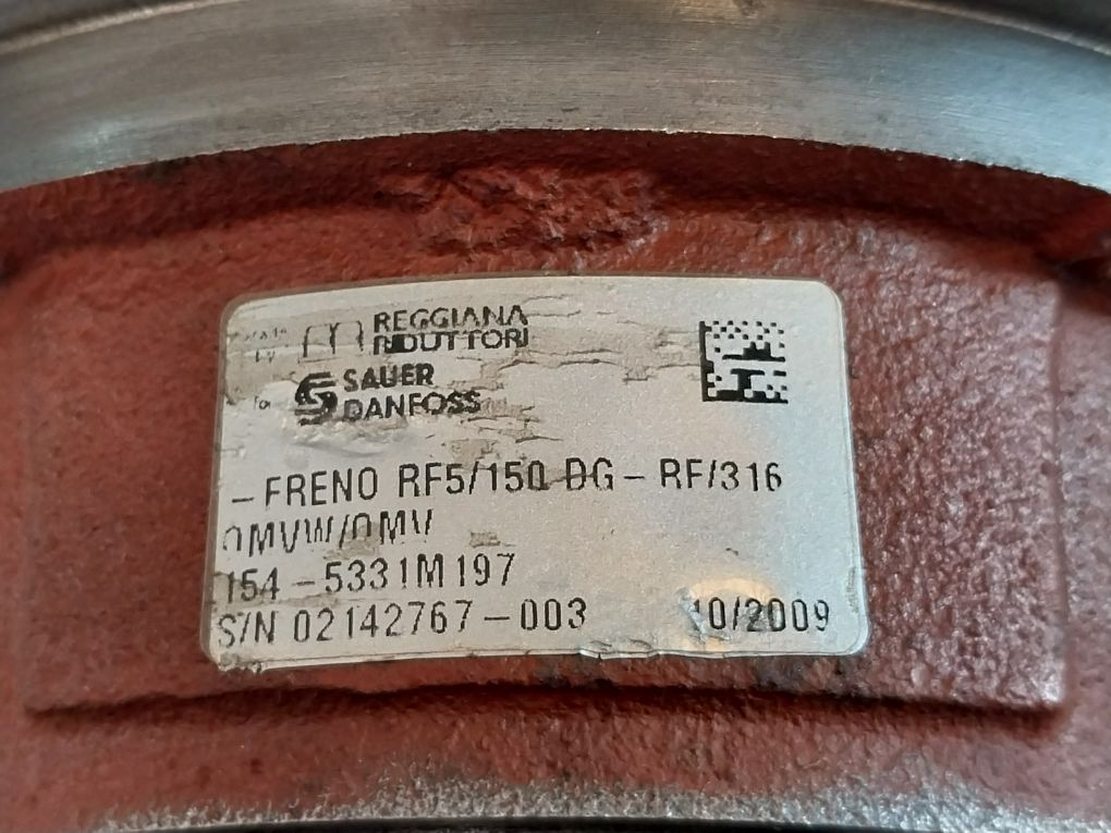 Sauer Danfoss Freno Rf5/150 Dg-rf/316 Brake For Hydraulic Motor