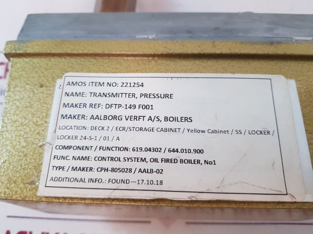 Sauter Dftp-f001/2401 Pressure Transmitter