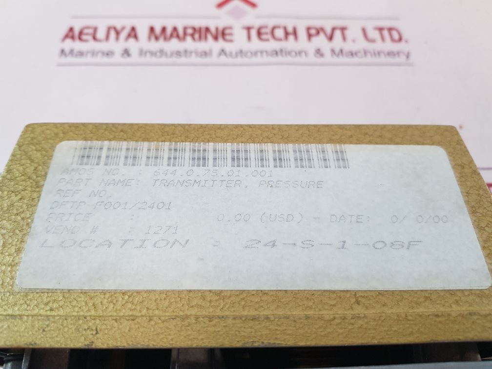 Sauter Dftp-f001/2401 Pressure Transmitter