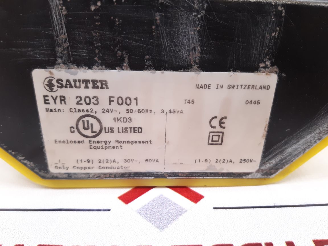 Sauter Eyr 203 F001 Universal Controller