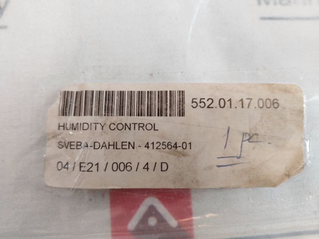 Sauter Hbc111F001 Duct-mounted Humidistat 250V