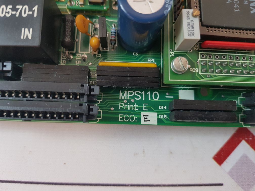 Scana Mar-el N-3886 Dalen Controller Pcb Mps110