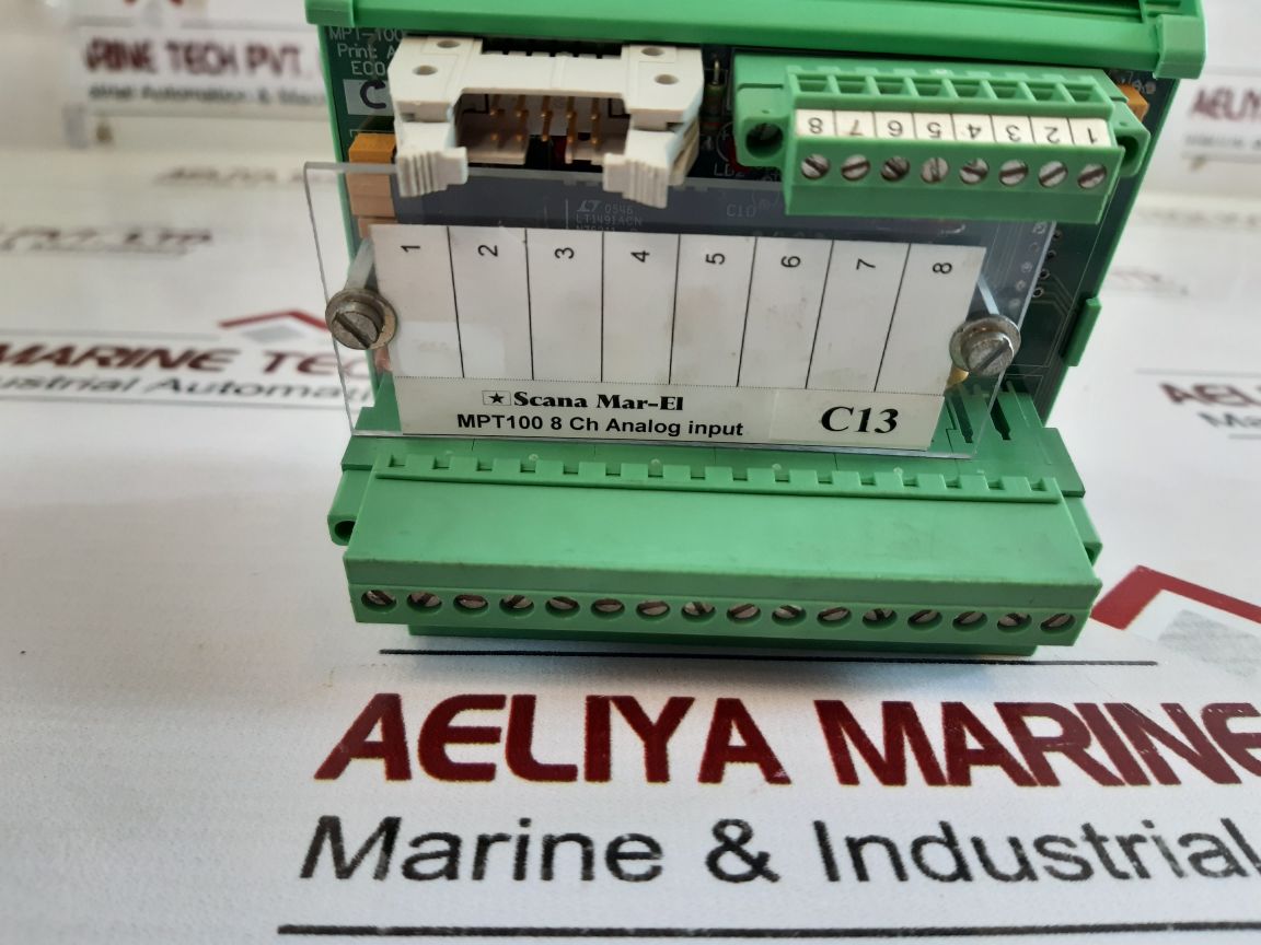 Scana Mar-el Mpt100 8 Ch Analog Input Module