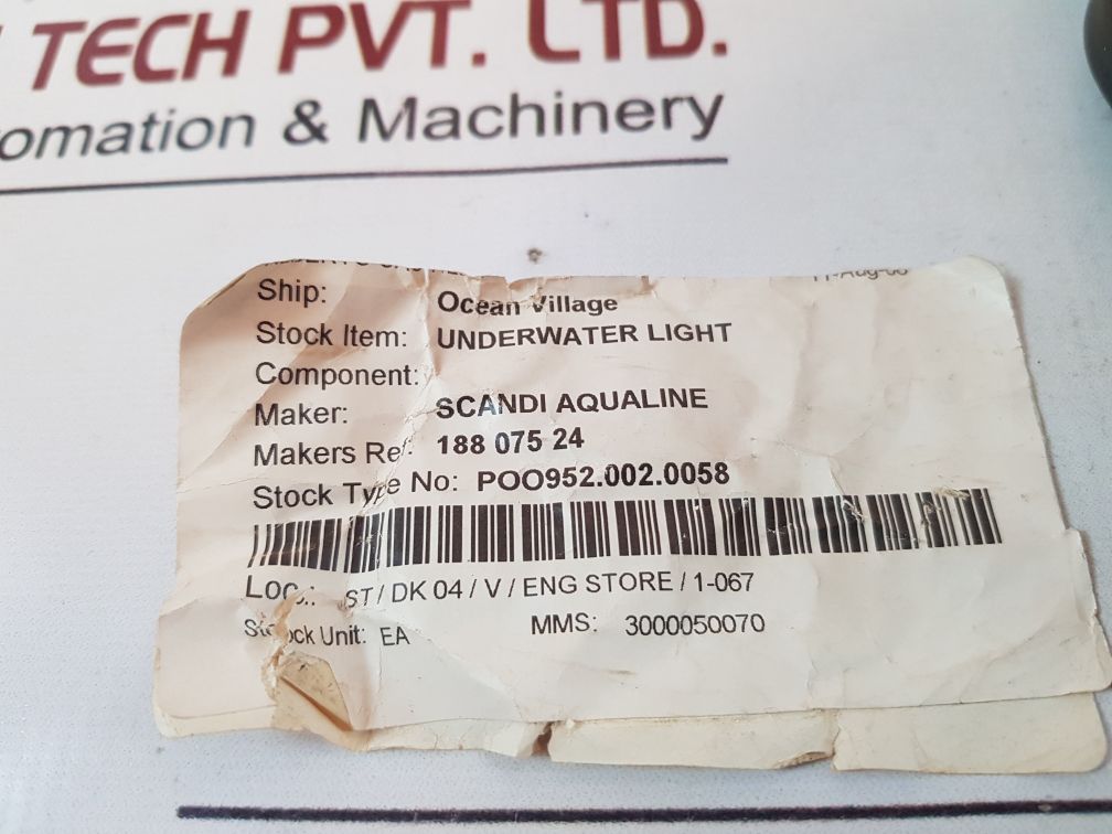 Osram 41990 Sp Slovakia 12V 50W Underwater Light