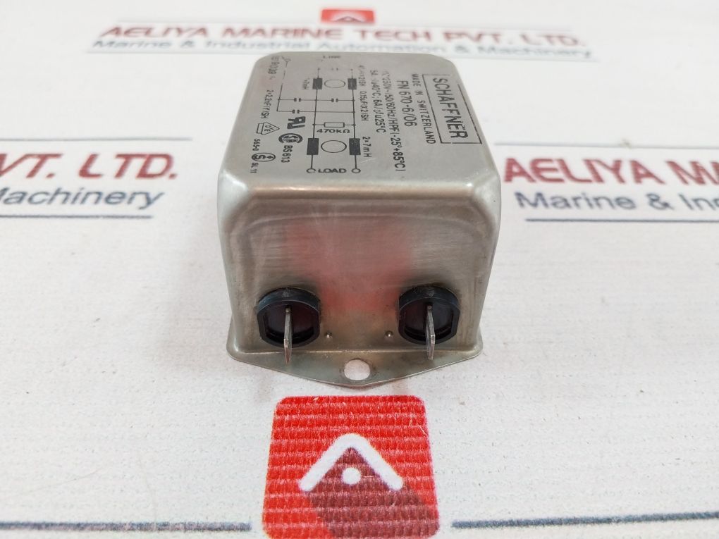 Schaffner Fn 670-6/06 Power Line Filter 110/250V~