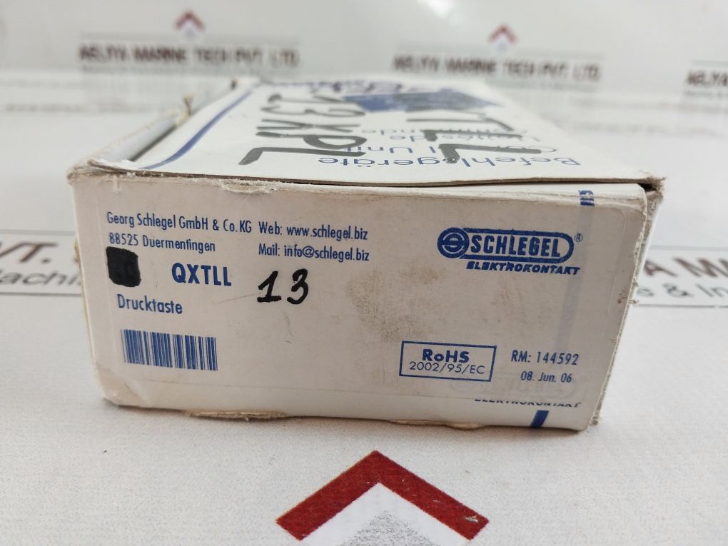 Georg Schlegel Qxtll Push-button /Lamp Holder