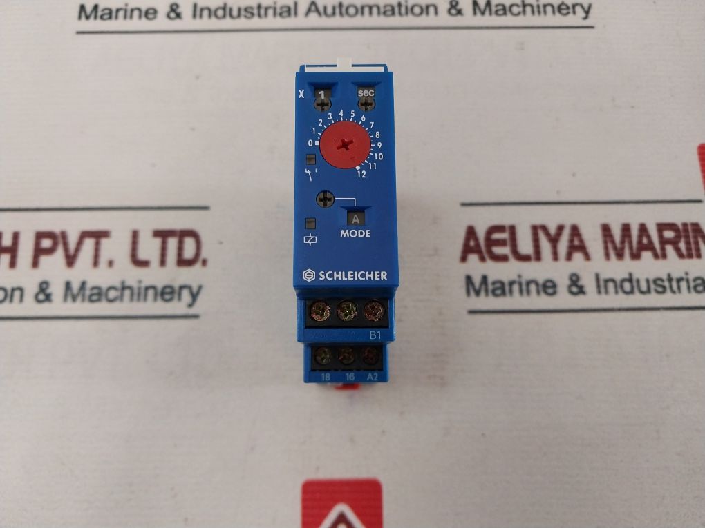 Schleicher Kzl 91(B) Time Delay Relay 0-12 Sec
