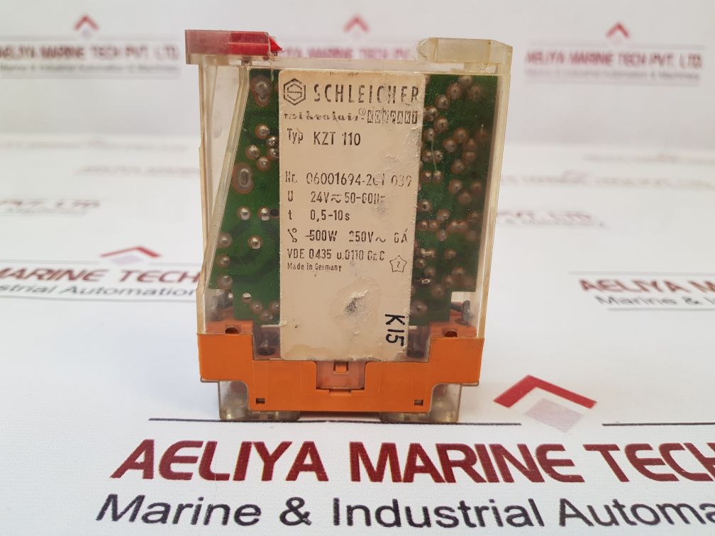 Schleicher Kzt 110 Time Delay Relay