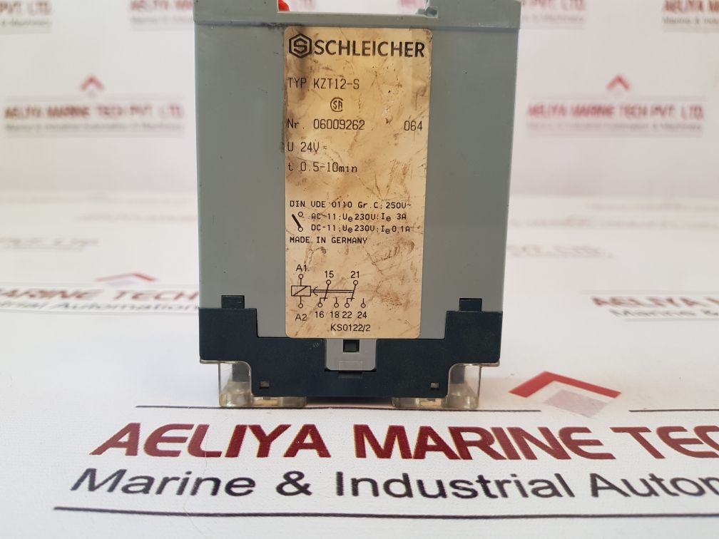 Schleicher Kzt 12-s Time Relay