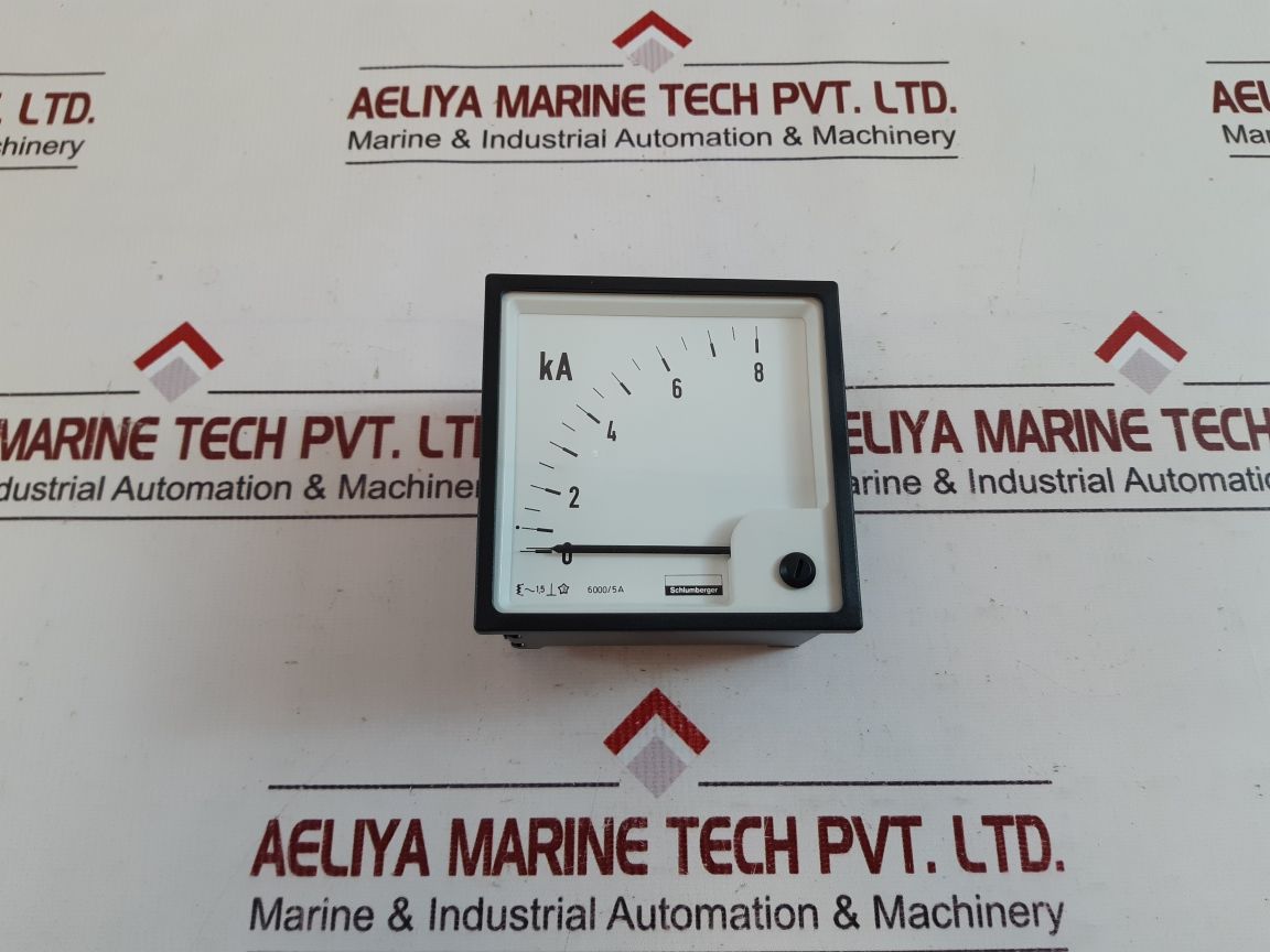 Schlumberger 0-8000A Ammeter