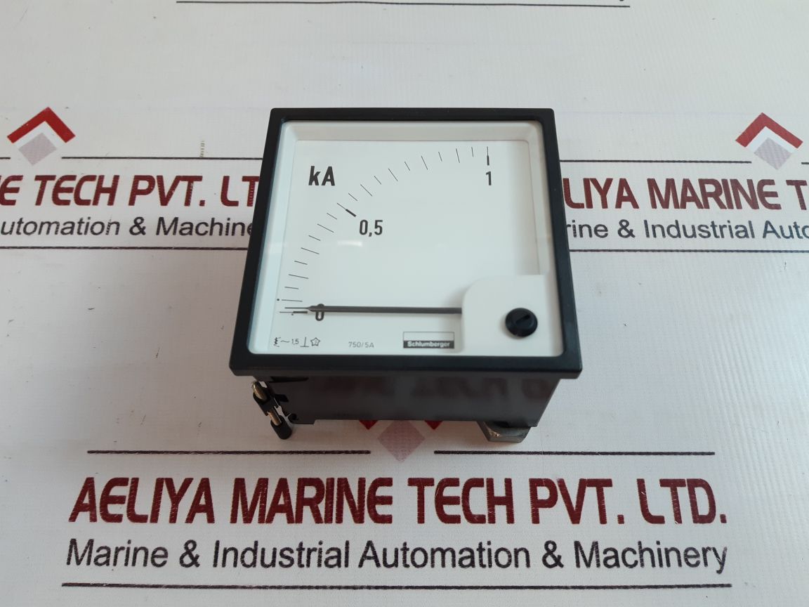 Schlumberger 0 To 1 Ka Panel Meter