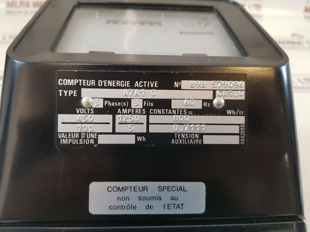 Schlumberger A7A1 0 Active Energy Meter