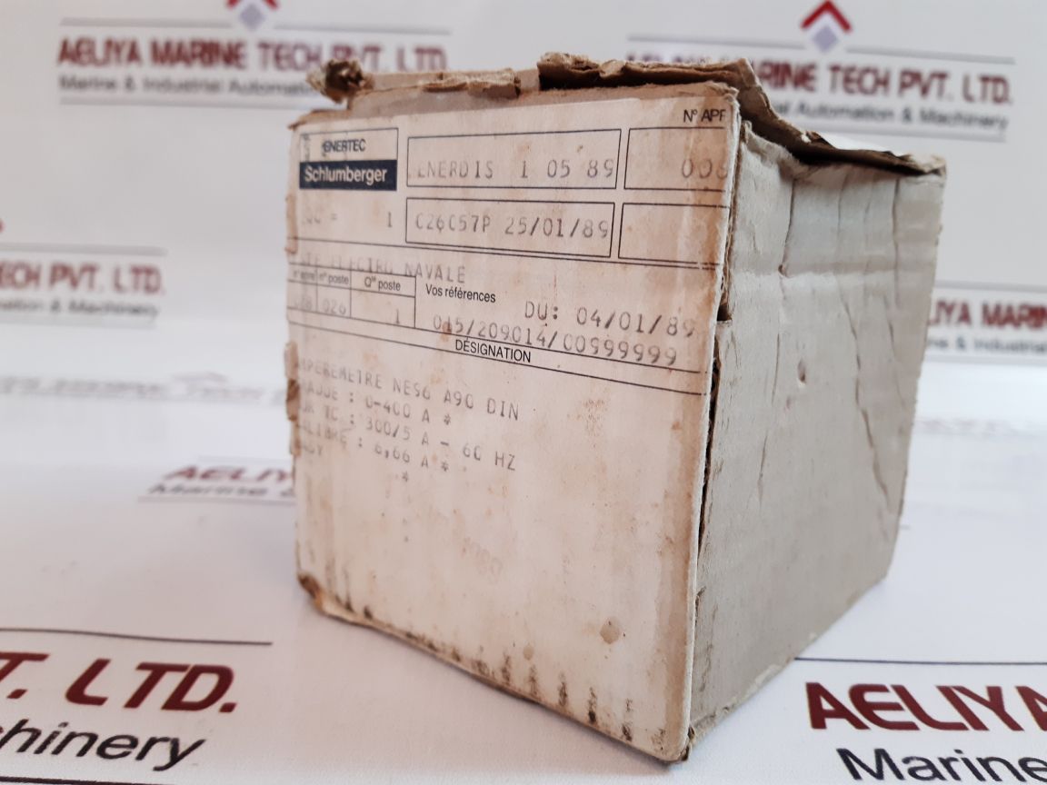 Schlumberger Ammeter 0-400A