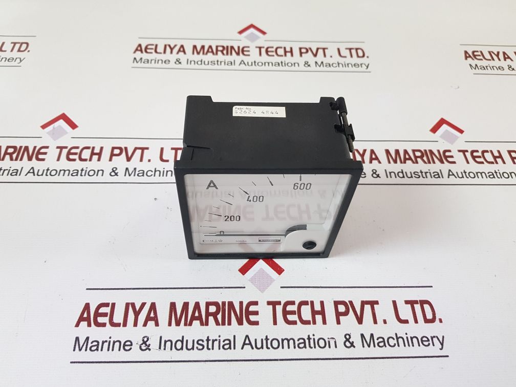 Schlumberger S2624 4844 Ammeter 0 To 600 A