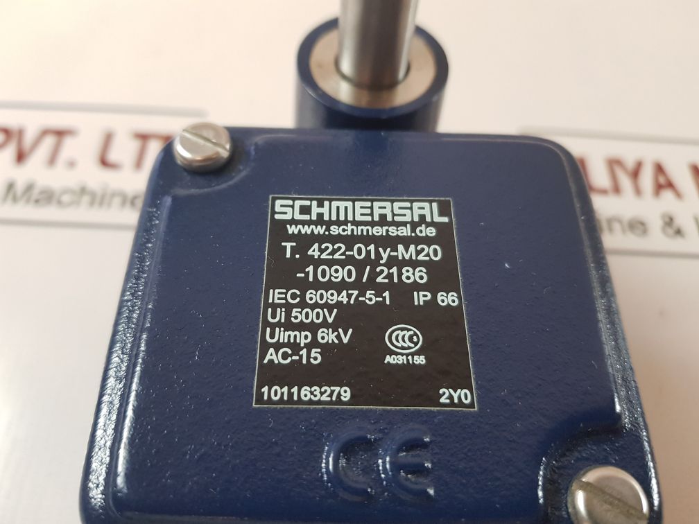 Schmersal T. 422-01Y-m20-1090/2186 Limit Switch