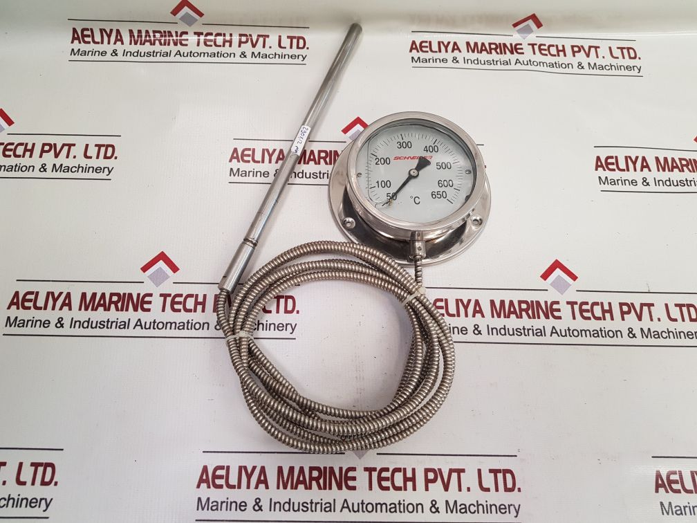 Schneider 50-650°C Thermometer With 3 Meter Cable