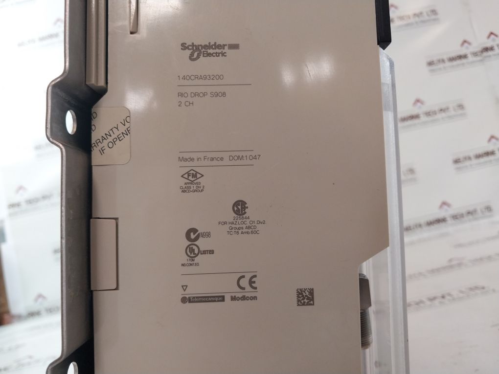 Schneider 140Cps12420,140Cra93200,140Ddi35300,140Aci04000,140Ddo35300,140Xbp01600 Module Rack