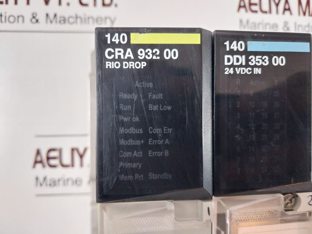 Schneider 140Cps12420,140Cra93200,140Ddi35300,140Aci04000,140Ddo35300,140Xbp01600 Module Rack