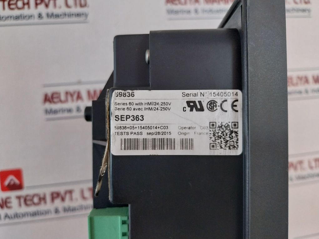 Schneider Electric 59836 Digital Protection Relay