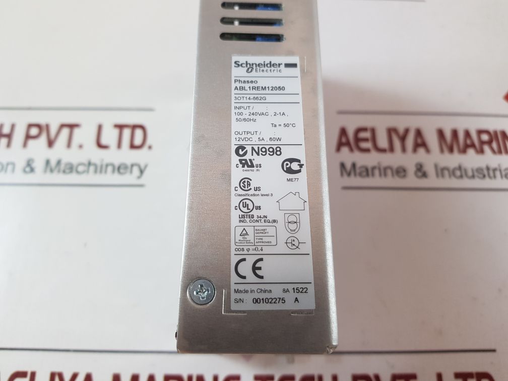 Schneider electric abl1rem12050 power supply with box